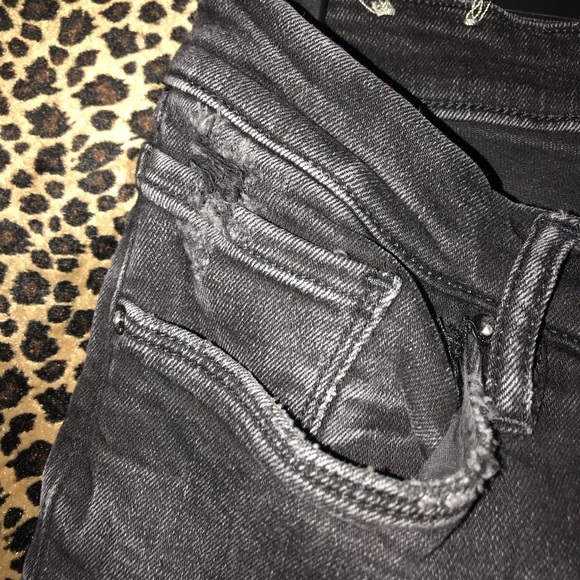 🖤All Saints High Rise Distressed Skinny Jeans🖤 - Picture 5 of 7